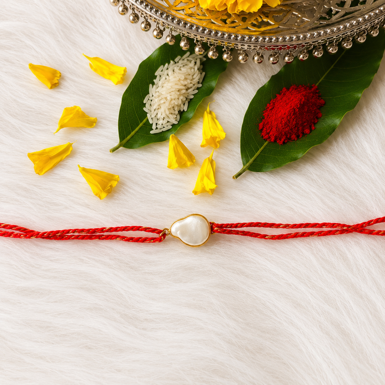 Pearl Rakhi