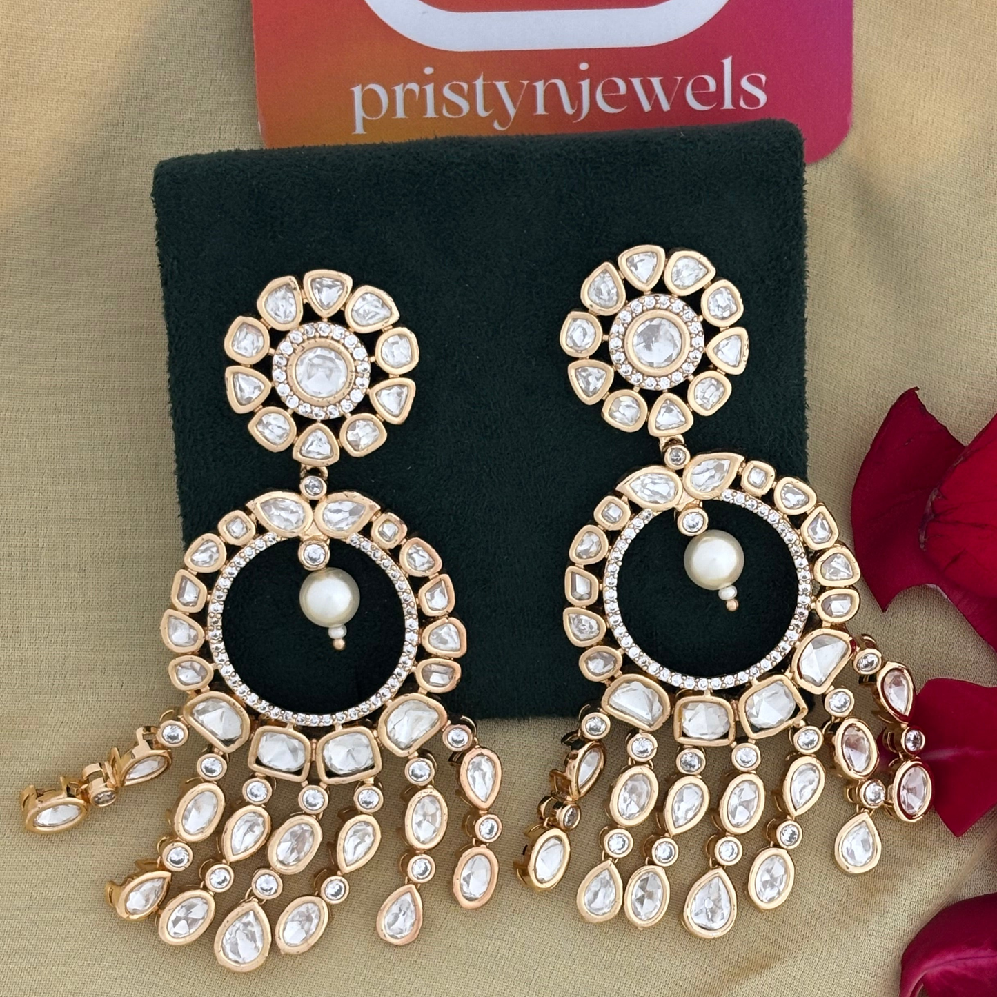 Kundan Leela Chandbali