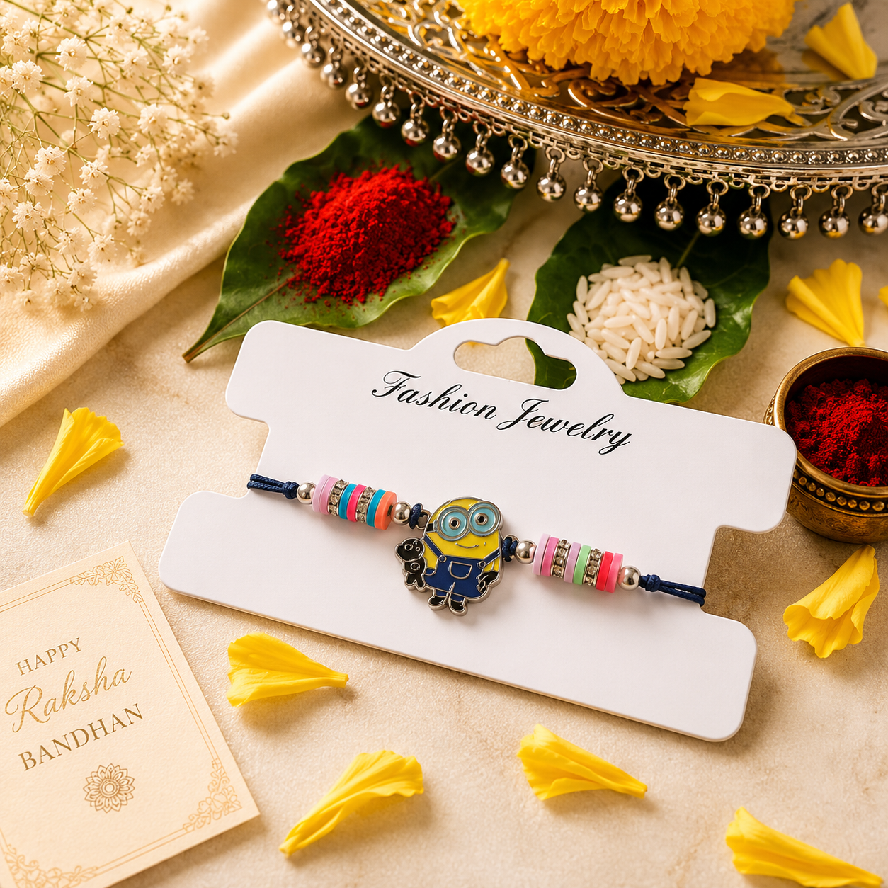 Kids Designer Rakhi Collection | Assorted Cartoon Character Rakhis for Brother & Sisiter