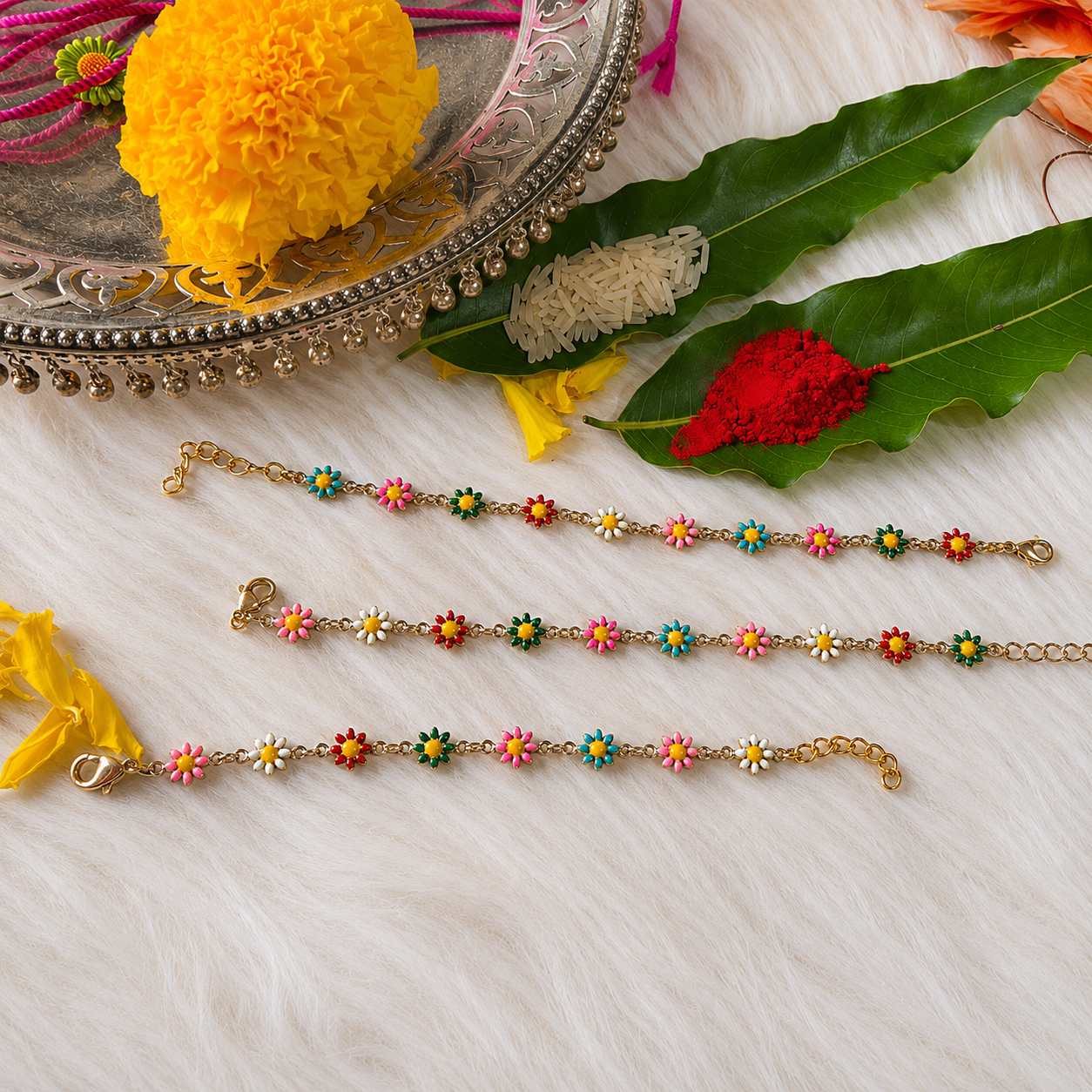 Floral Rakhi
