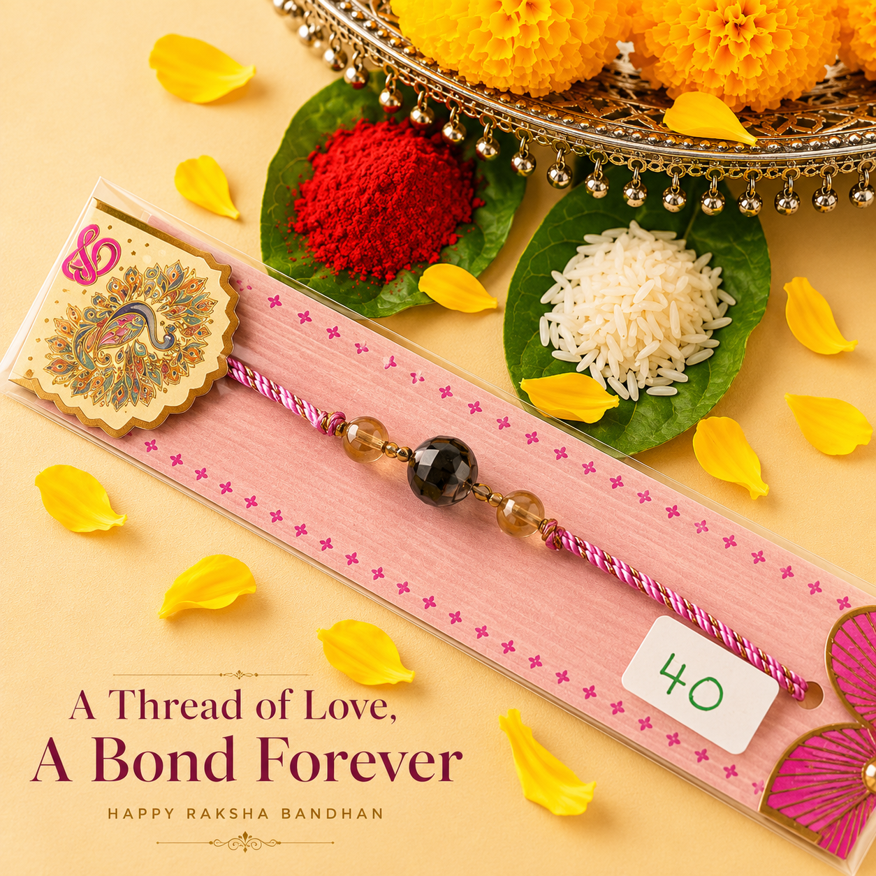 Smokey Pearl Rakhi