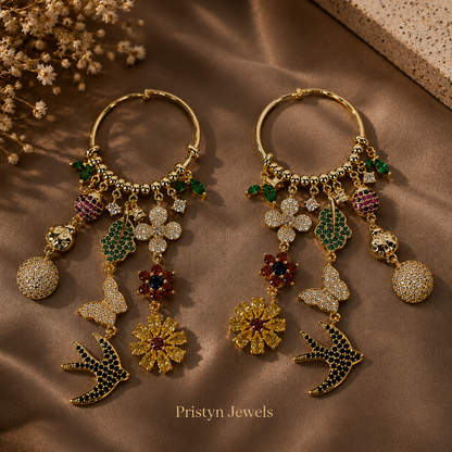 Whimsical Garden Earrings