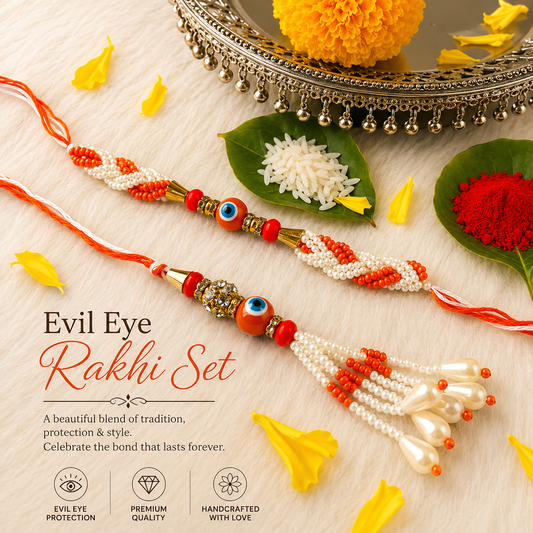 Aarav Evil Eye Rakhi Jodi
