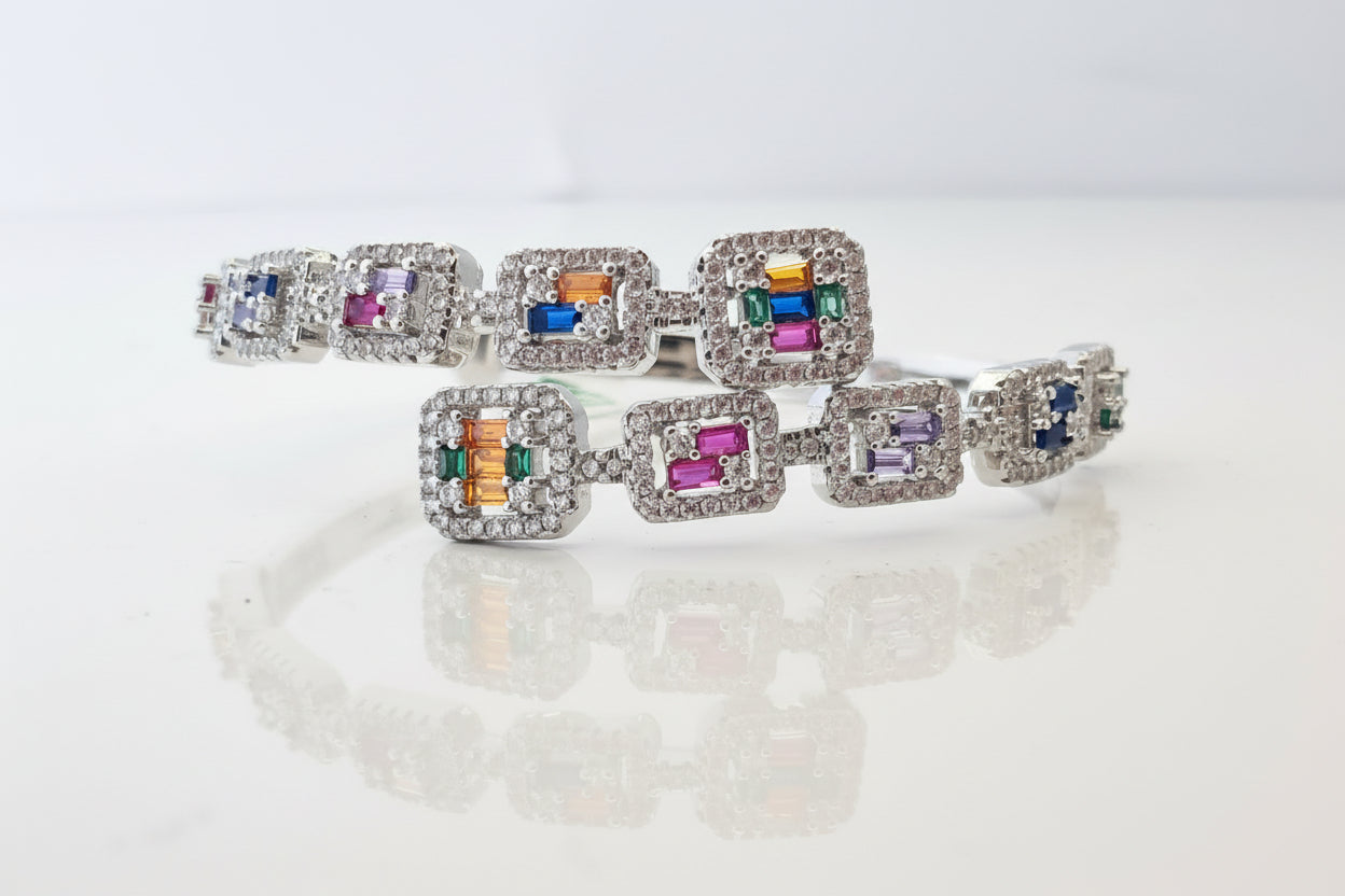 Rainbow CZ Bracelet