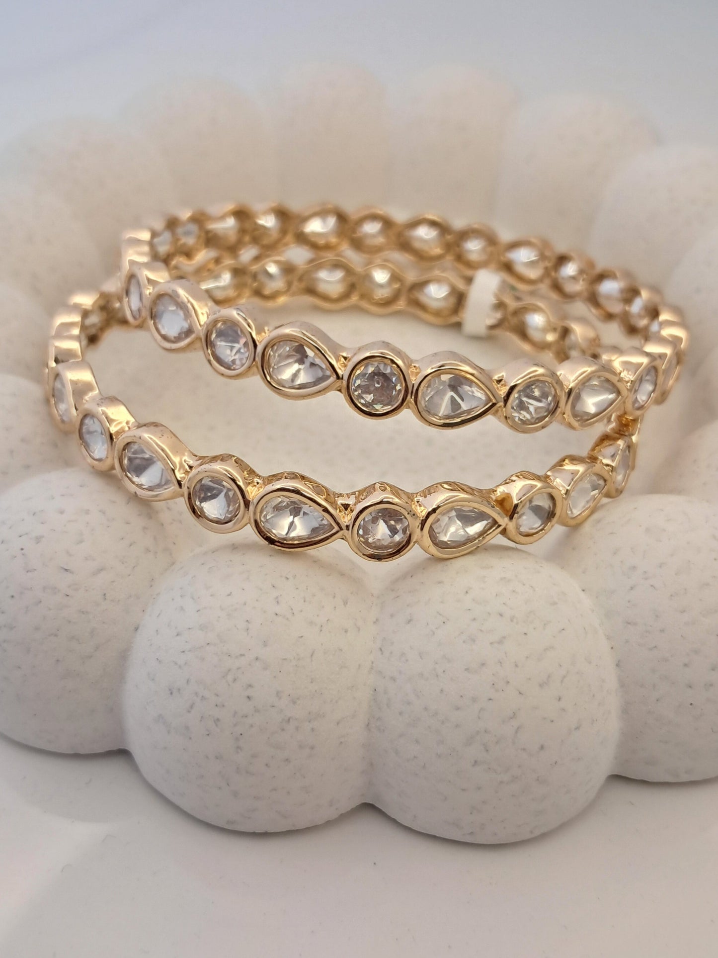 Moissanite bangles