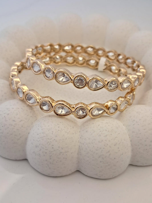 Moissanite bangles