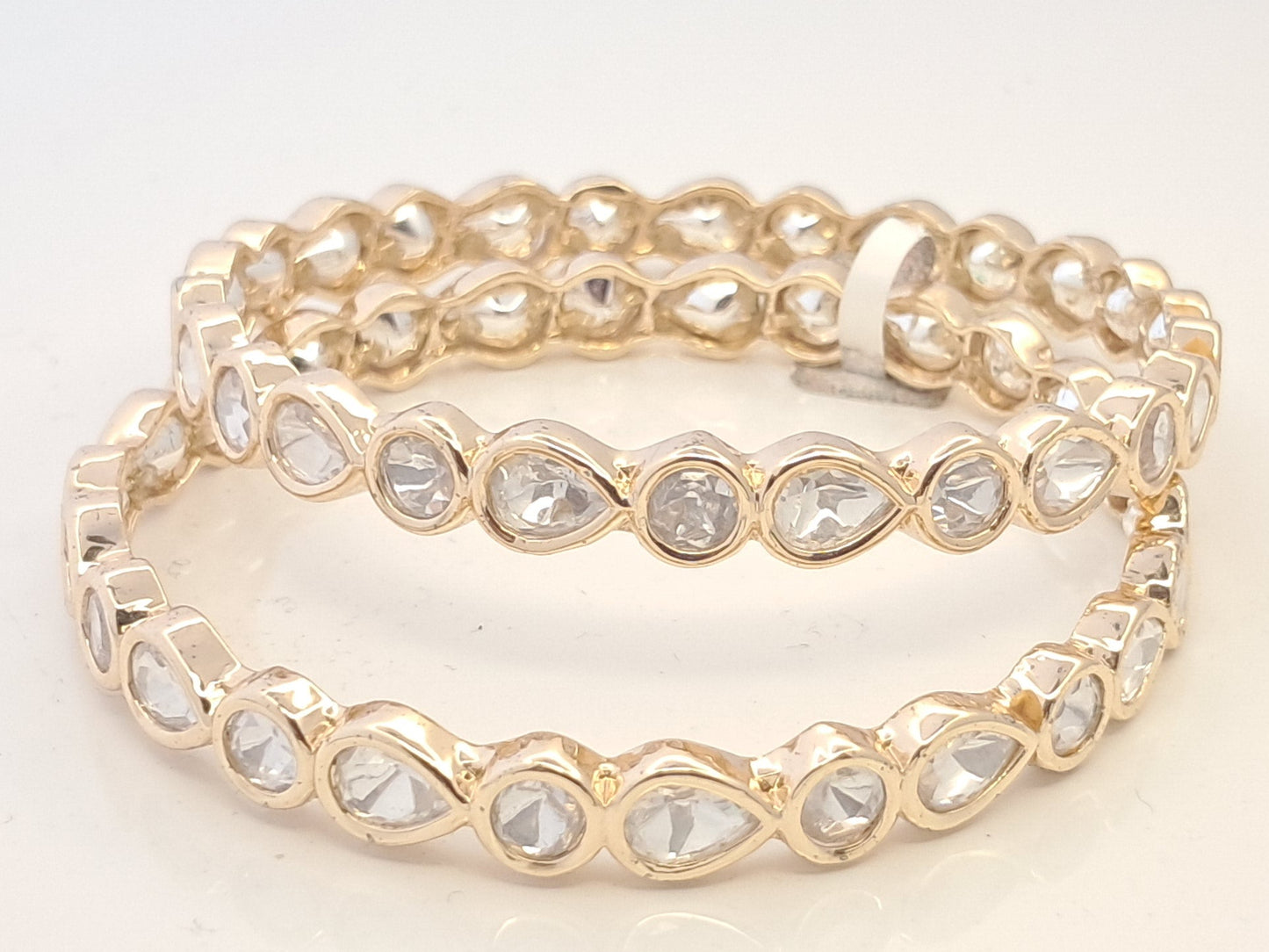 Moissanite bangles