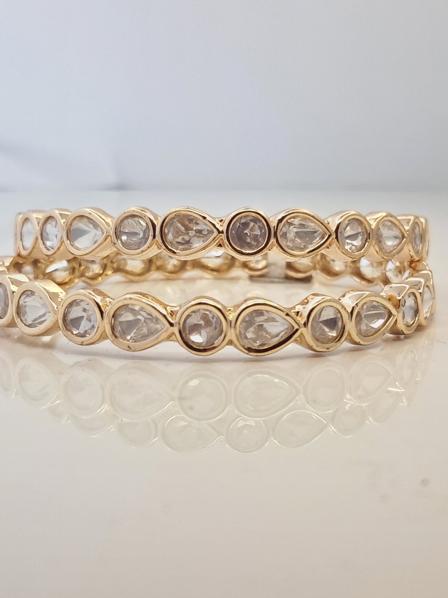 Moissanite bangles