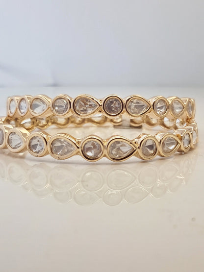 Moissanite Classic Bangles