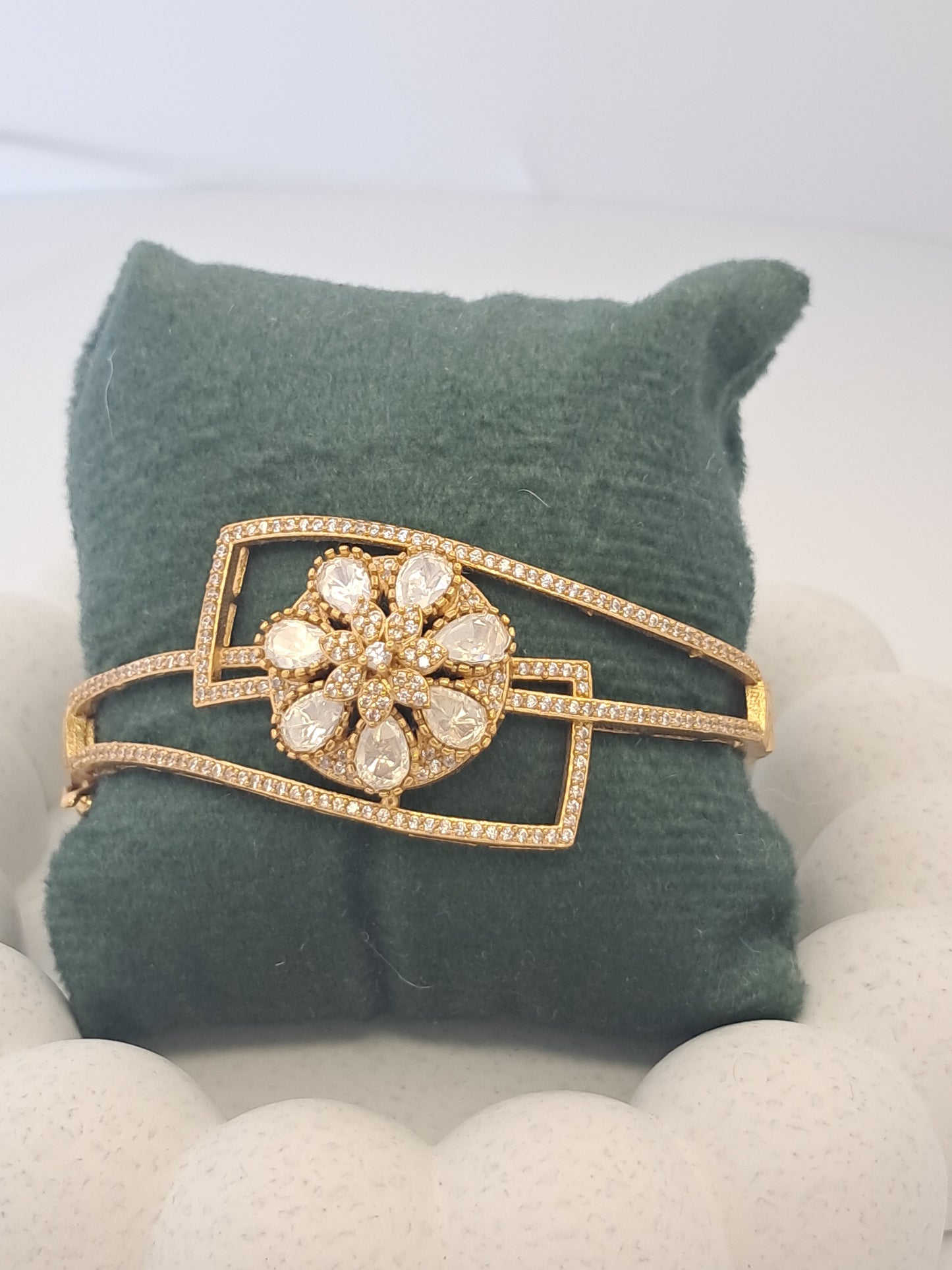 Floral CZ Bracelet