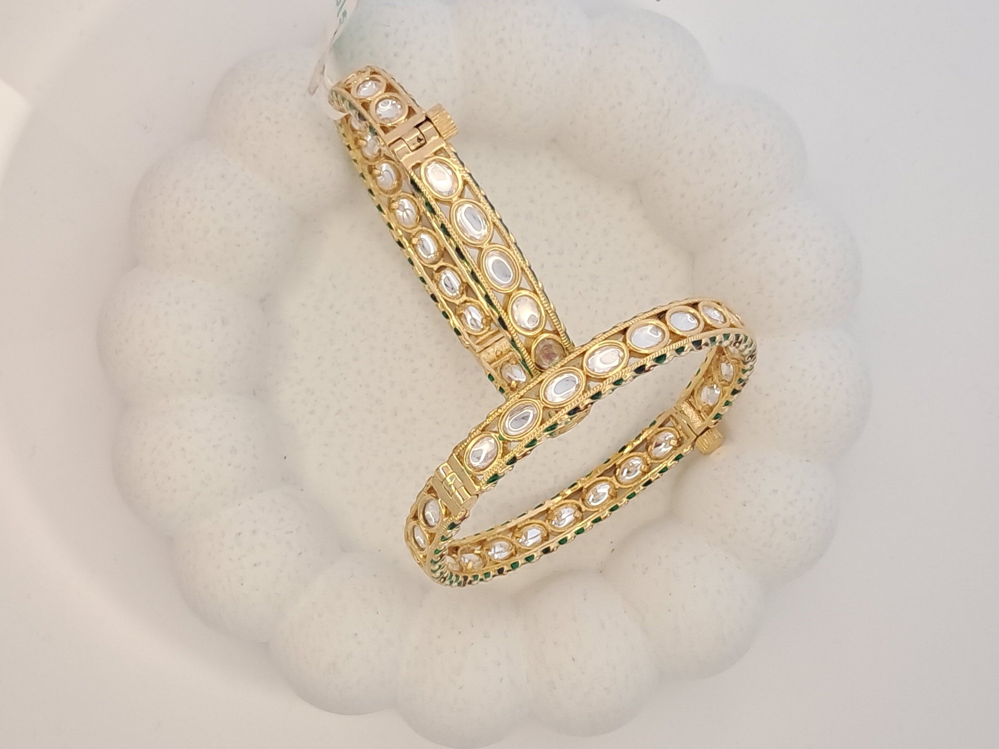 kundan bangles
