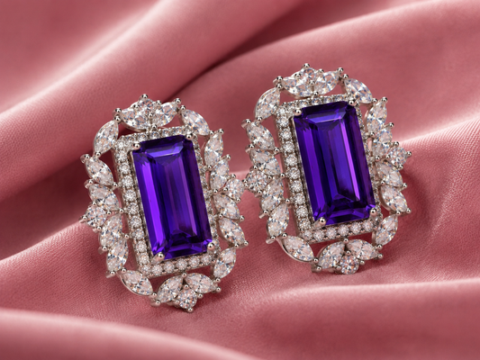 Royal Violet Studs