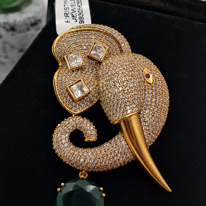 Maharaja Elephant Brooch