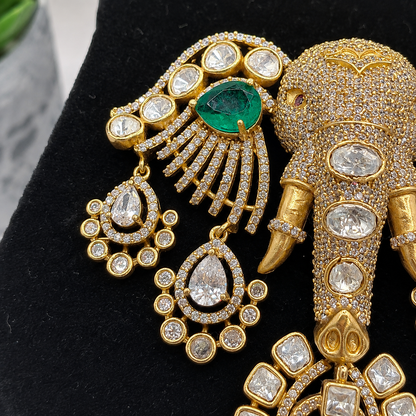 Royal Gajraj Brooch