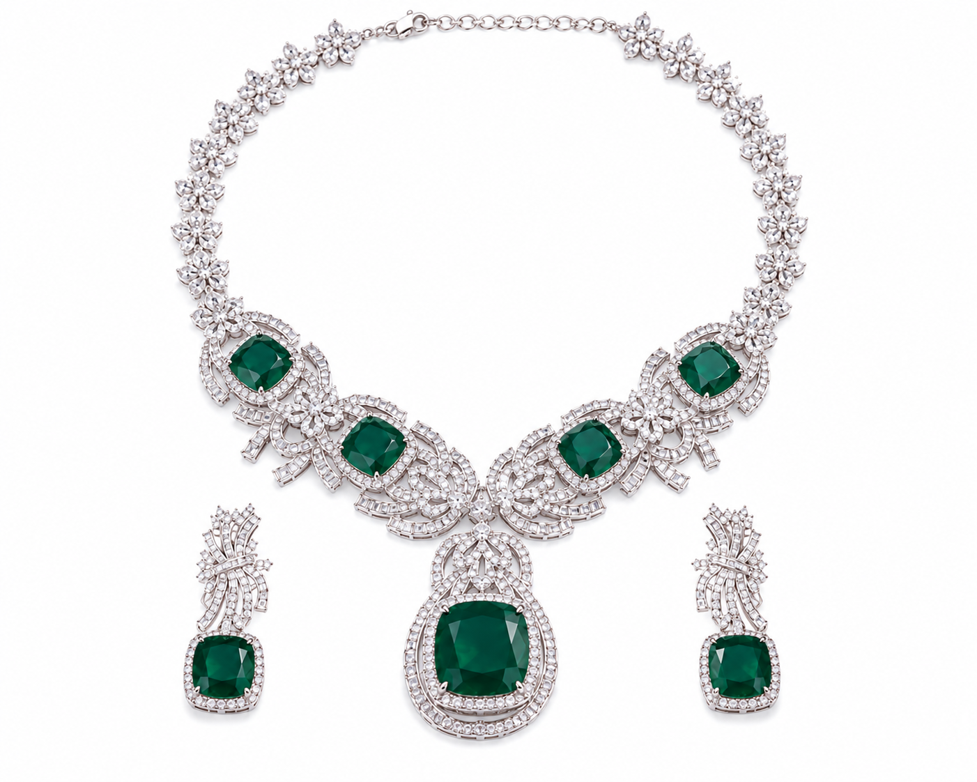 Celina Emerald Set