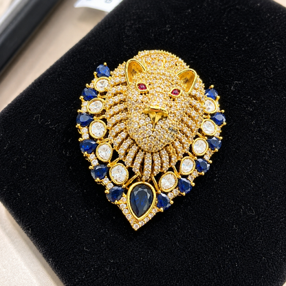 Royal Lion Brooch