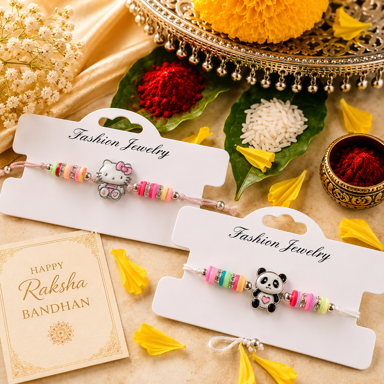 Kids Designer Rakhi Collection | Assorted Cartoon Character Rakhis for Brother & Sisiter