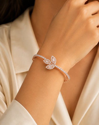 Aurelia Leaf Bracelet