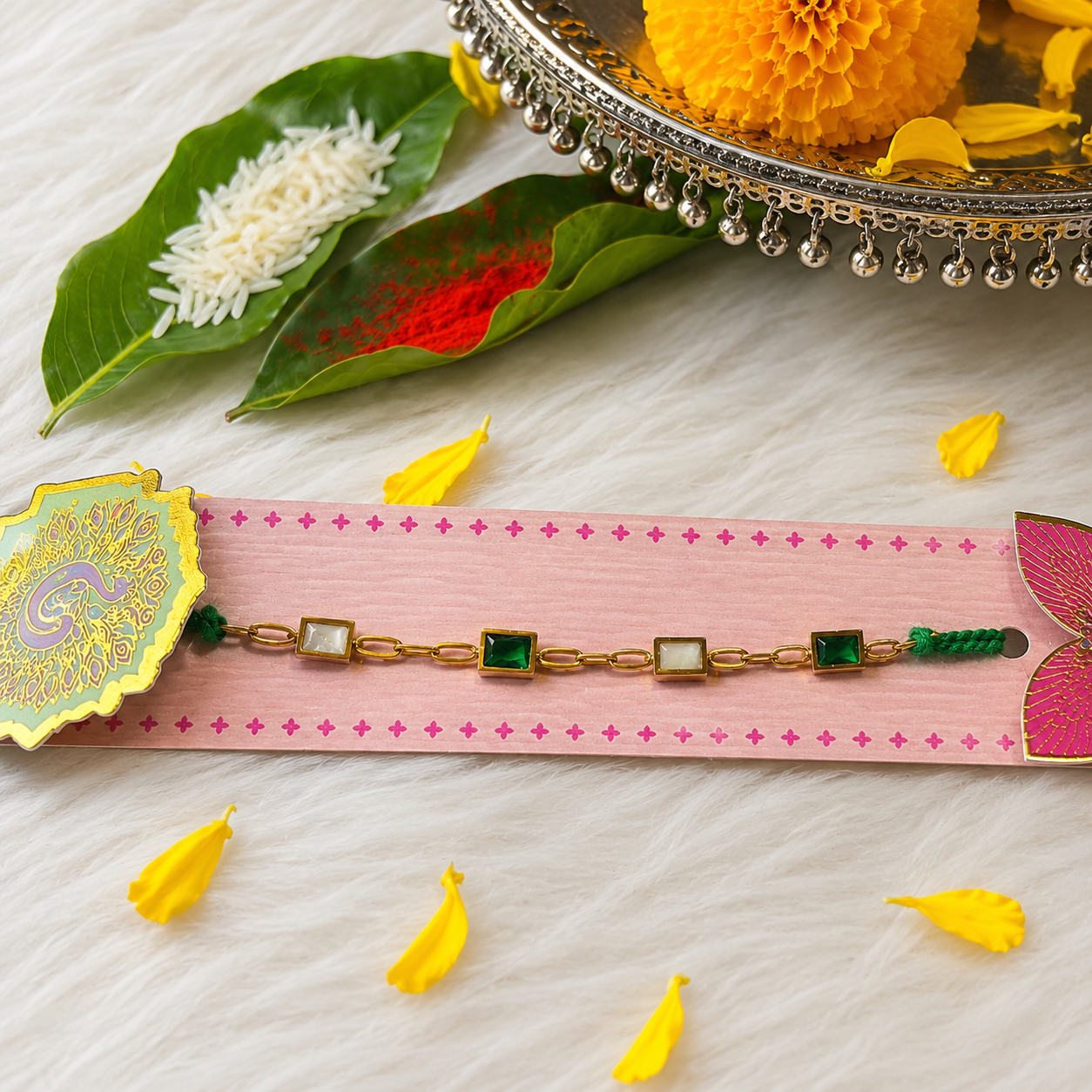 Emerald Link Rakhi