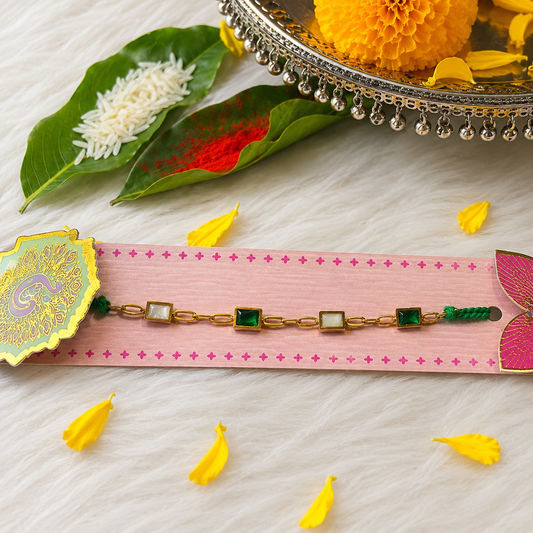 Emerald Link Rakhi