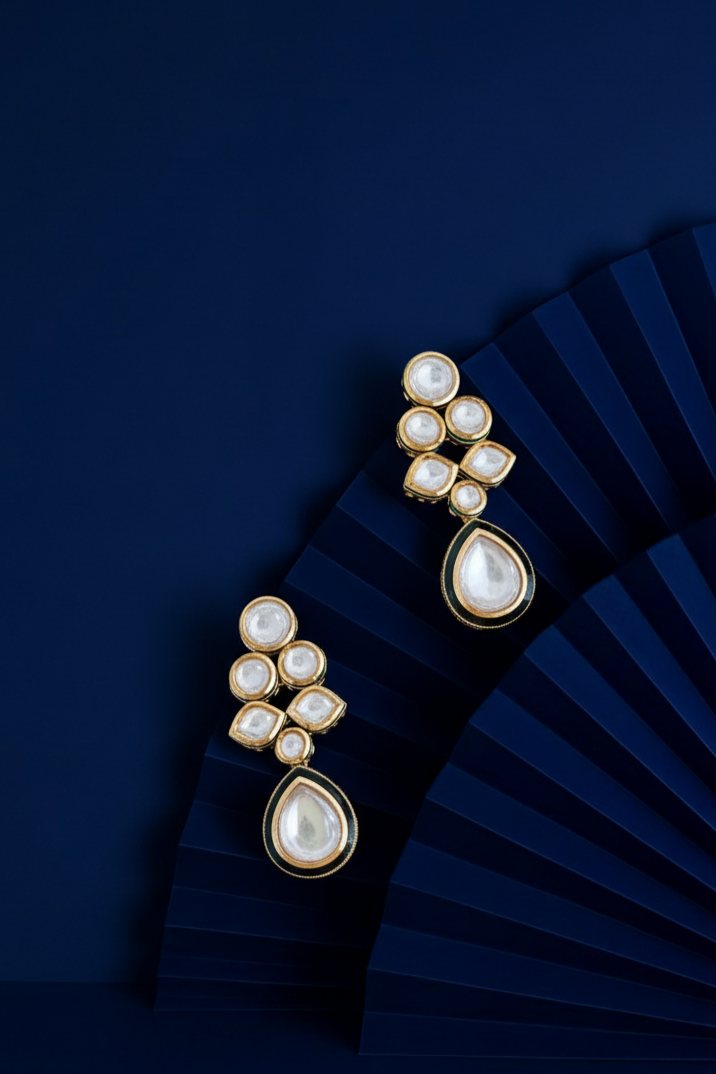 Kundan Kali Teardrop