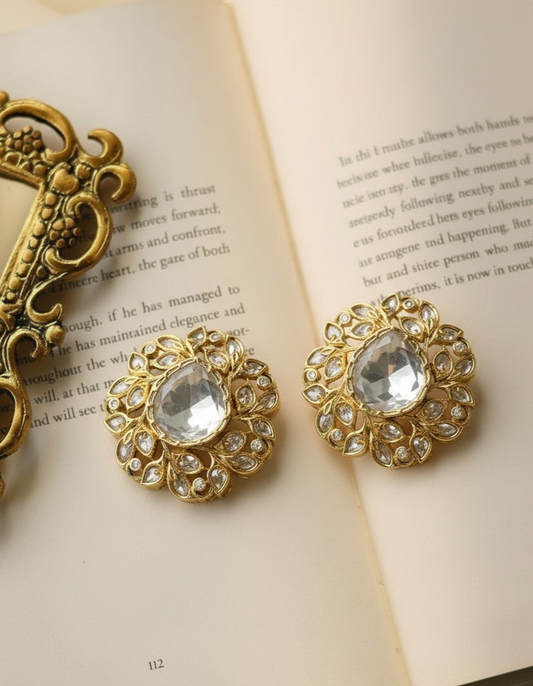 Golden Bloom Studs