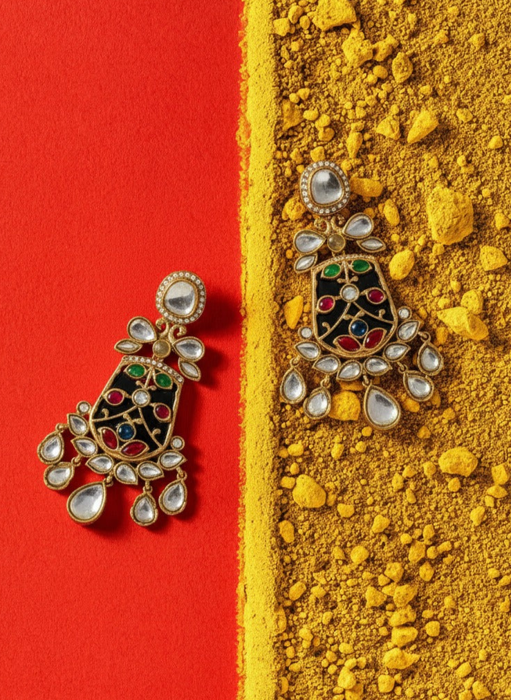 Royal Multi-color Chandbali