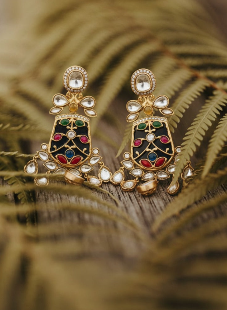 Royal Multi-color Chandbali