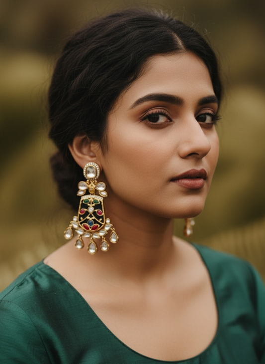 Royal Multi-color Chandbali