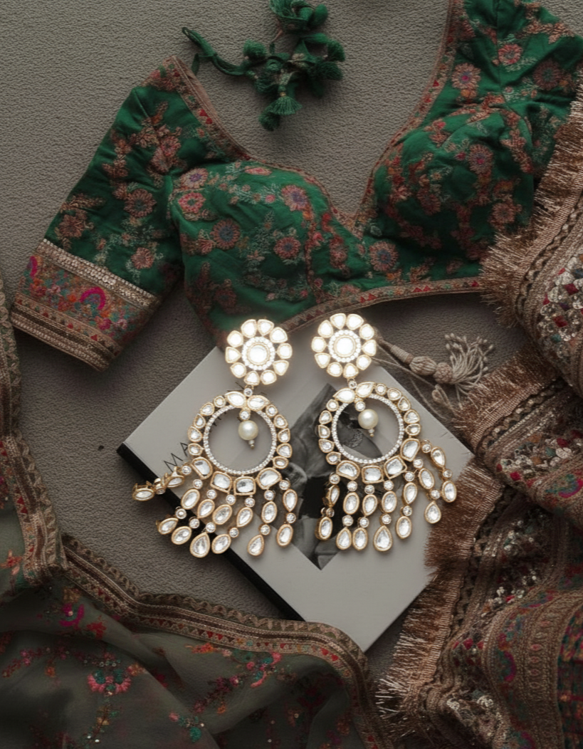 Kundan Leela Chandbali