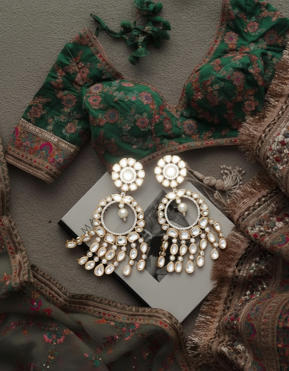 Kundan Leela Chandbali