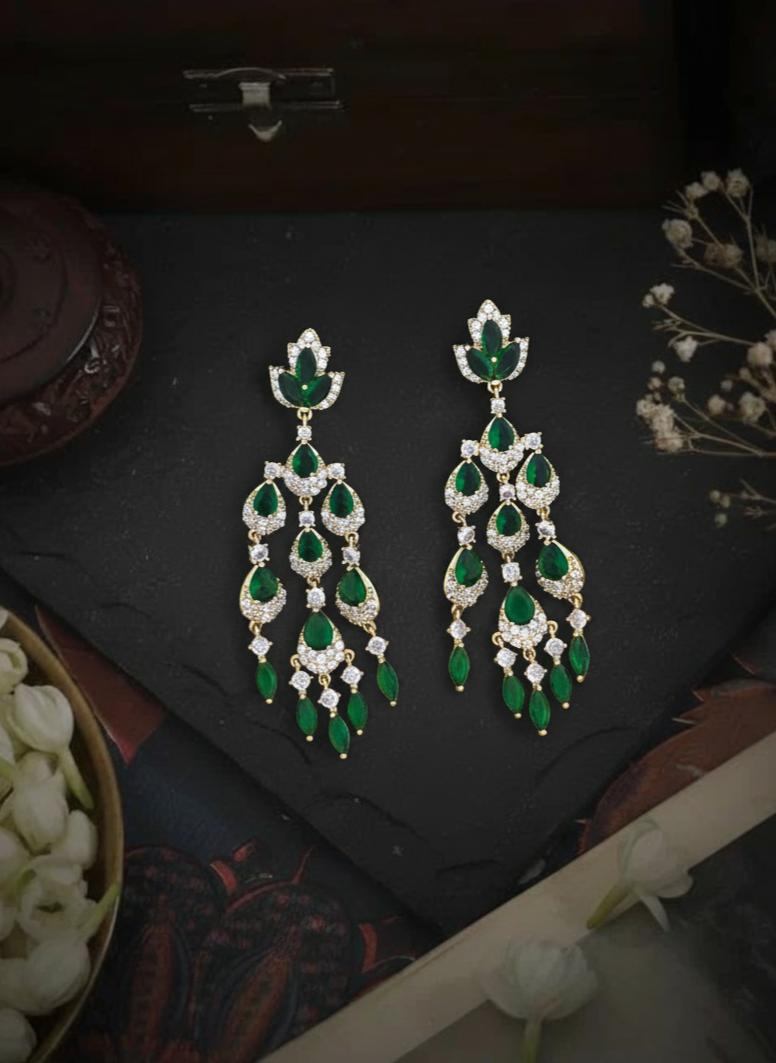 Emerald Lotus Chandeliers