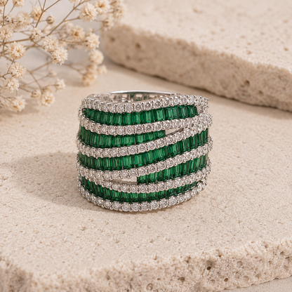 Verdant Rhythm Ring