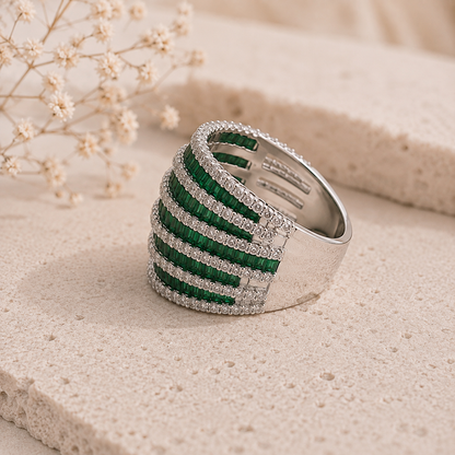 Verdant Rhythm Ring