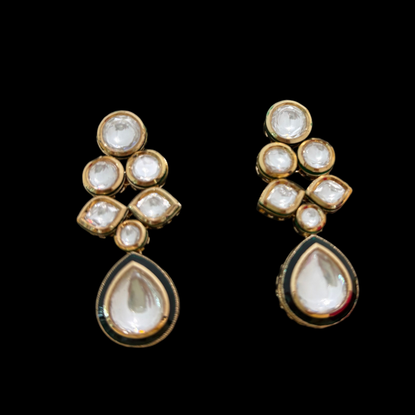Kundan Kali Teardrop