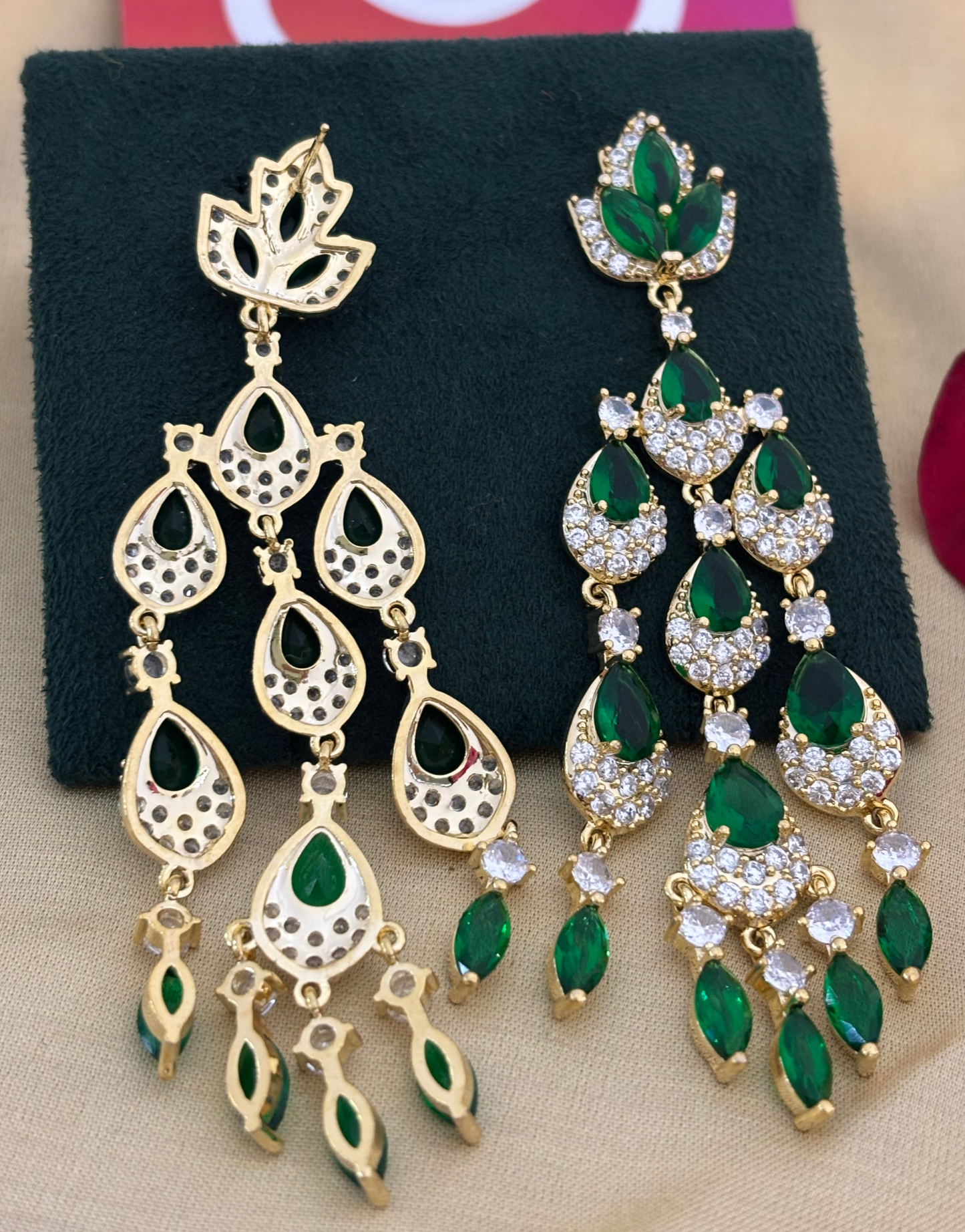 Emerald Lotus Chandeliers