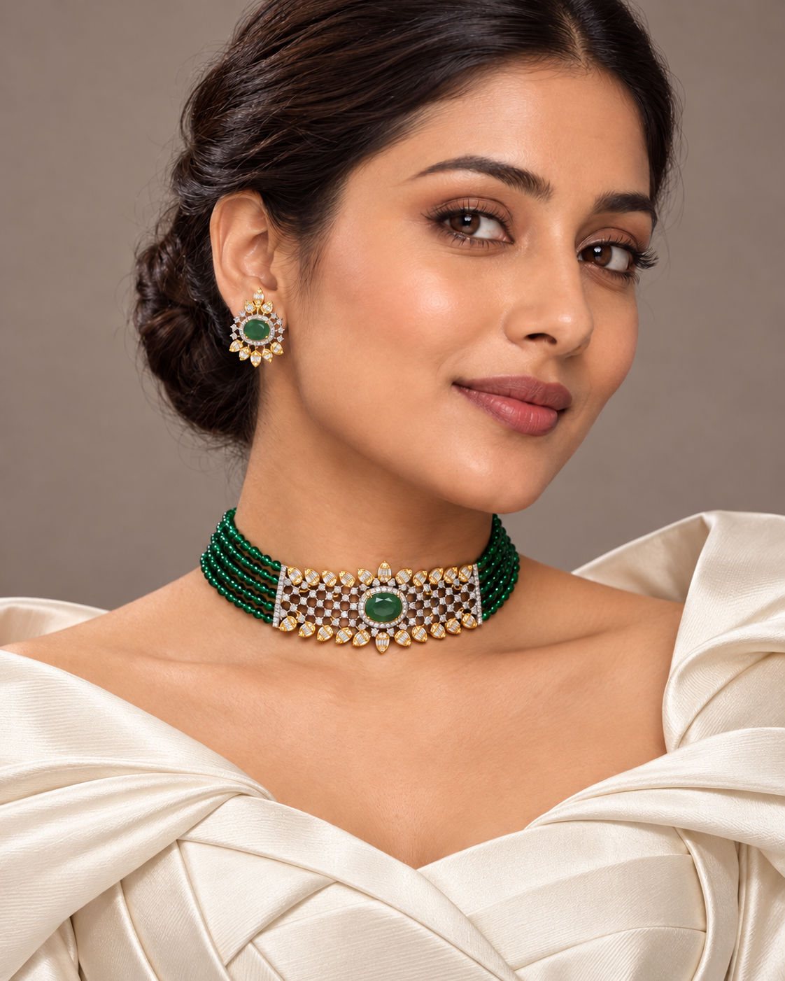 Pallavi Crystal Choker
