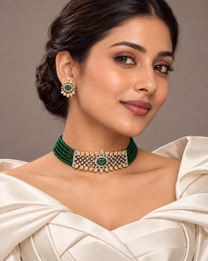 Pallavi Crystal Choker