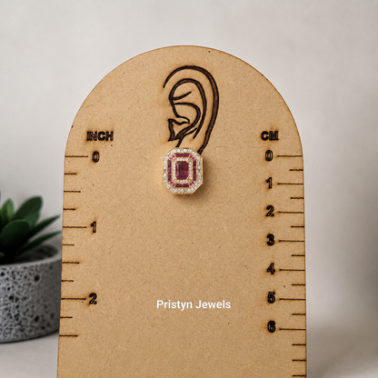 Ruby Royale Earrings