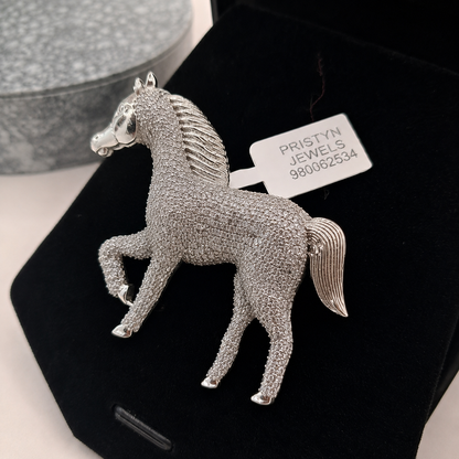Equestrian Spark Brooch