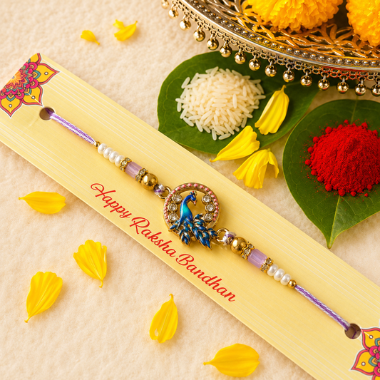 Peacock Rakhi