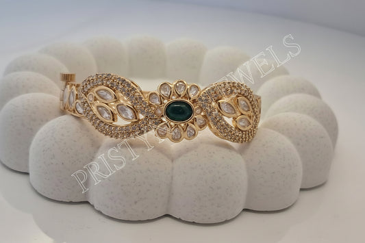 Emerald Floral Kada