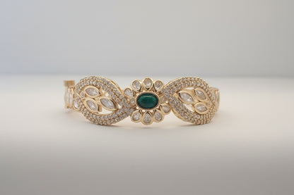 Emerald Floral Kada