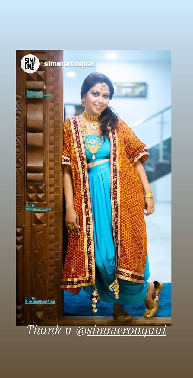 Customer wearing PRISTYN bridal jewellery