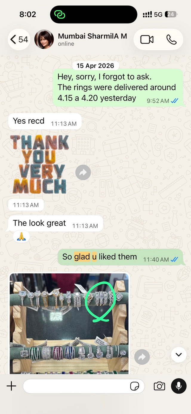 Original WhatsApp customer appreciation