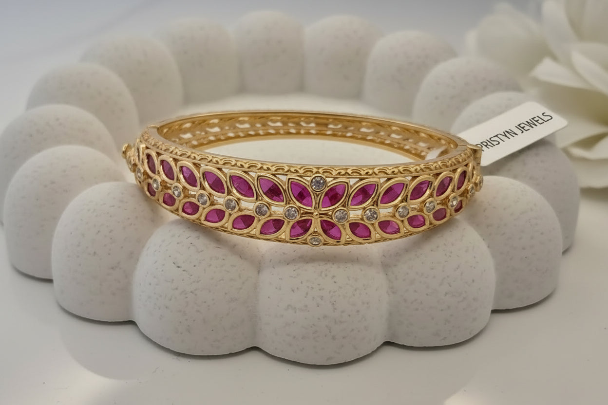 Ruby Leaf Kada
