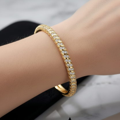 Twisted Sparkle Bracelet